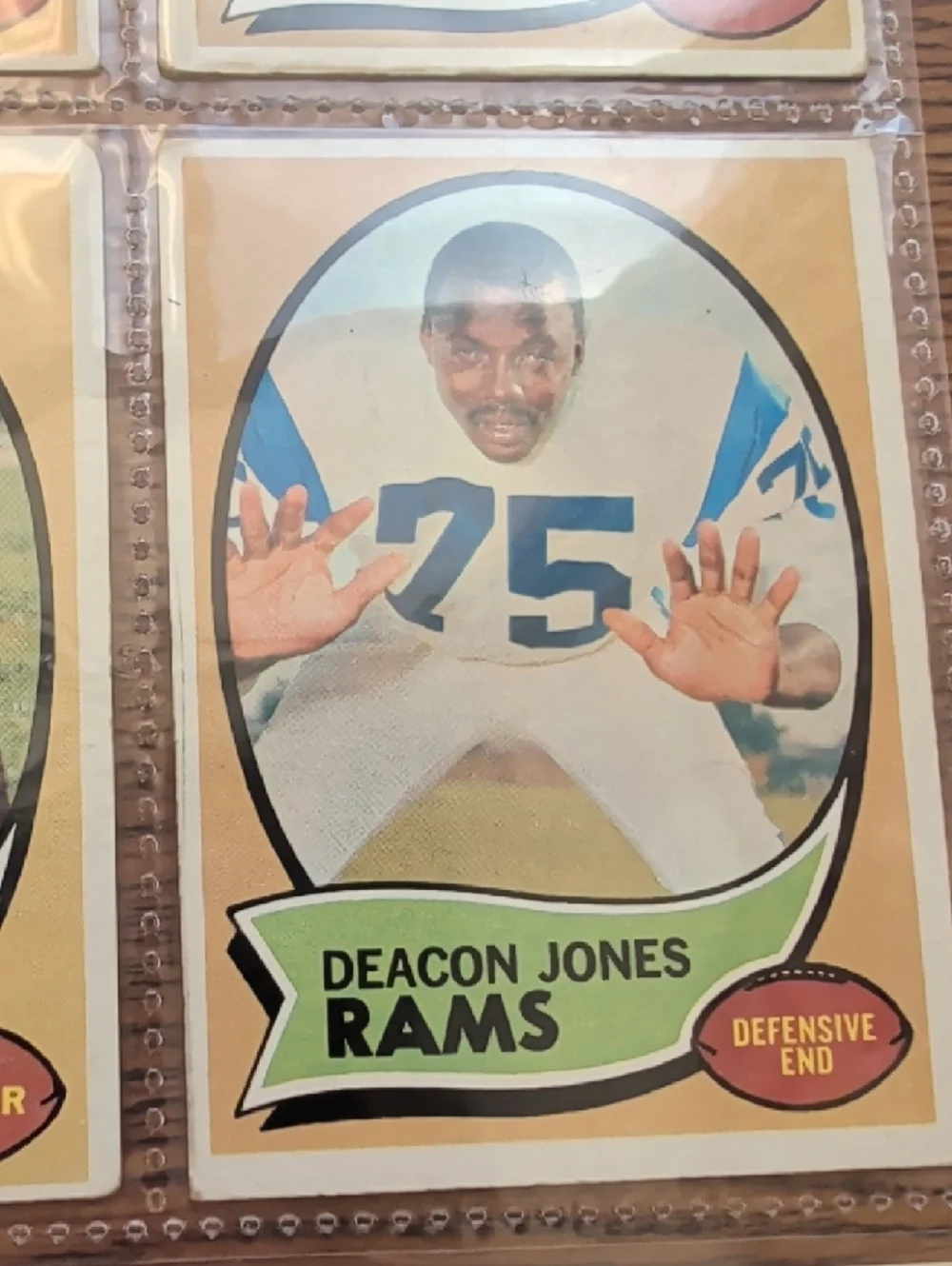 Vintage 1970 NFL Football Trading Card Lot - Multi Team - Picture 13 of 15